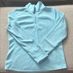 GAP Sky Blue Fleece Quarter-Zip